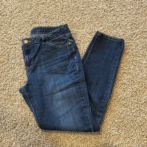 Simply Vera Vera Wang Dark Blue Skinny Jeans